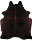 Genuine Brazilian Cowhide Rug 8.5 By 7.5 Feet Hair On Leather Decor