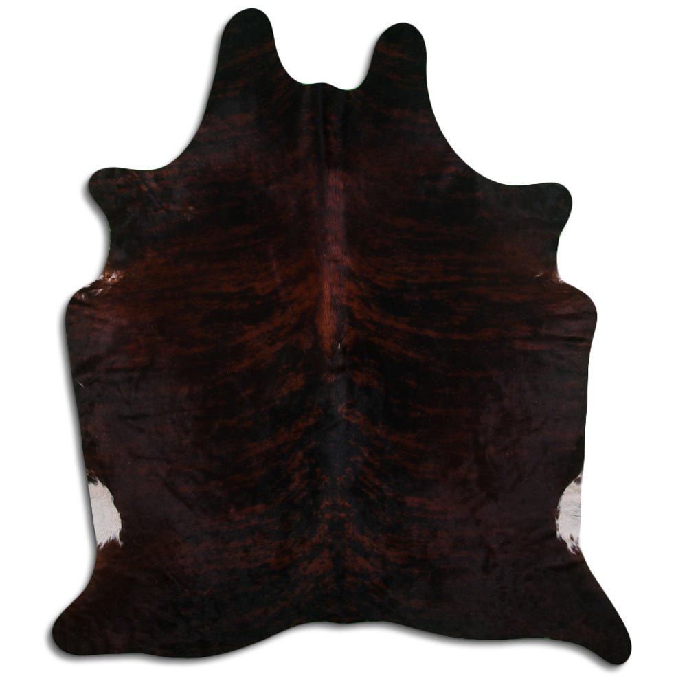 7.5 Ft X 6.5 Ft Genuine Brazilian Cowhide Skin Rug by Hilason | Hair-On Leather Home Décor Carpet