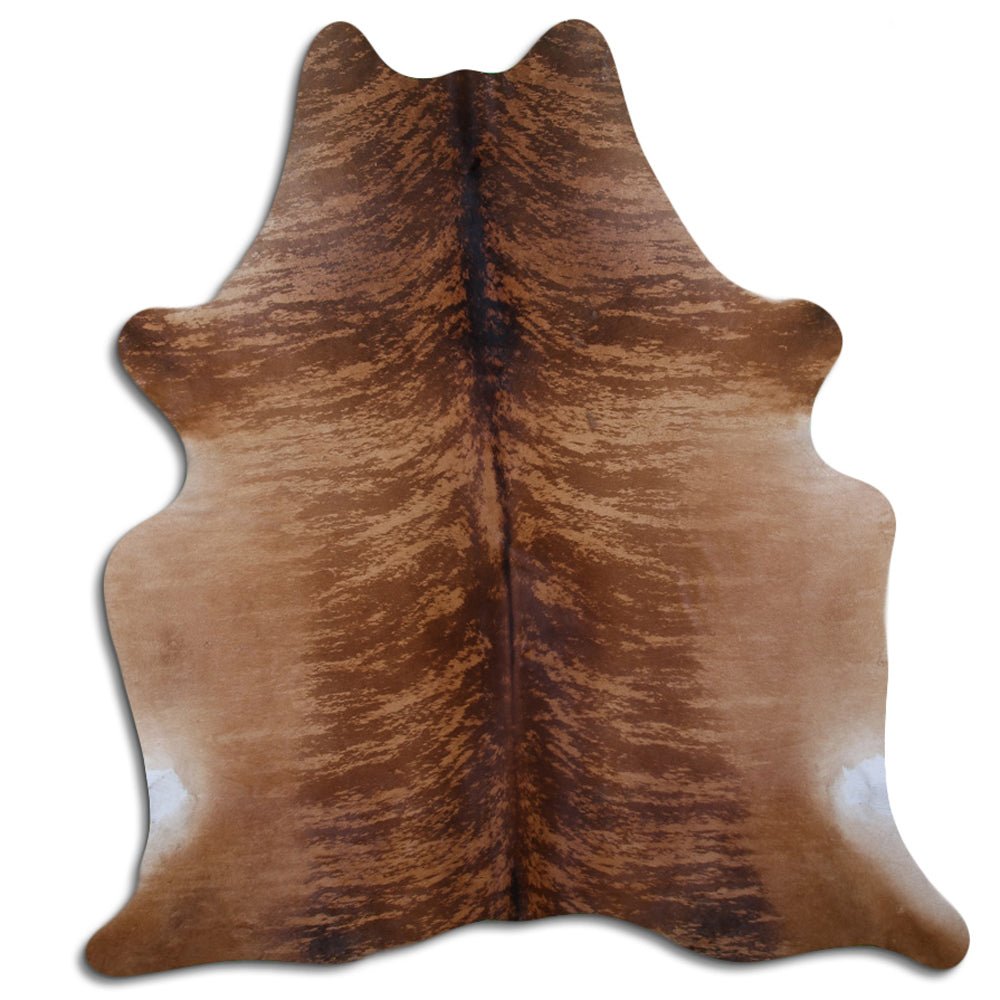 7.5 Ft X 6.5 Ft Genuine Brazilian Cowhide Skin Rug by Hilason | Hair-On Leather Home Décor Carpet