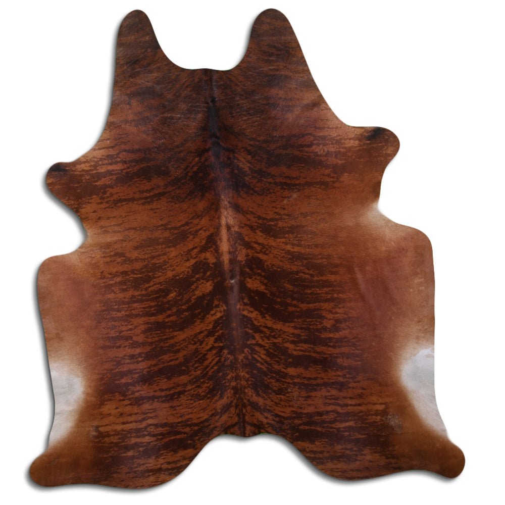 8 Ft X 7 Ft Genuine Brazilian Cowhide Skin Rug by Hilason | Hair-On Leather Home Décor Carpet