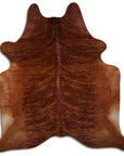 7.5 Ft X 6.5 Ft Genuine Brazilian Cowhide Skin Rug by Hilason | Hair-On Leather Home Décor Carpet