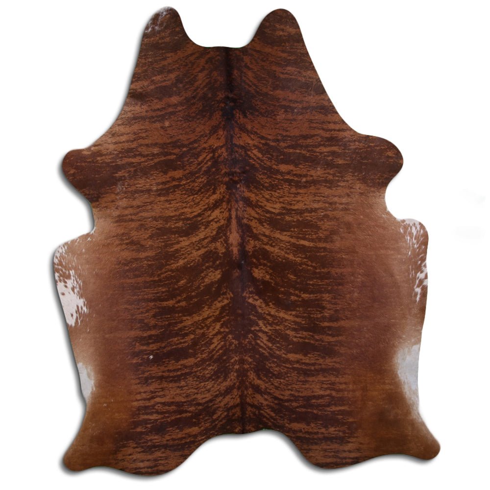 Genuine Brazilian Cowhide Rug 8.5 By 7.5 Feet Hair On Leather Decor