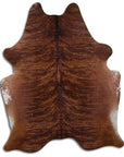 Genuine Brazilian Cowhide Rug 8.5 By 7.5 Feet Hair On Leather Decor
