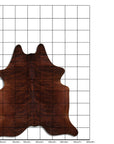 8 Ft X 7 Ft Genuine Brazilian Cowhide Skin Rug by Hilason | Hair-On Leather Home Décor Carpet