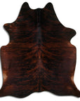 8 Ft X 7 Ft Genuine Brazilian Cowhide Skin Rug by Hilason | Hair-On Leather Home Décor Carpet