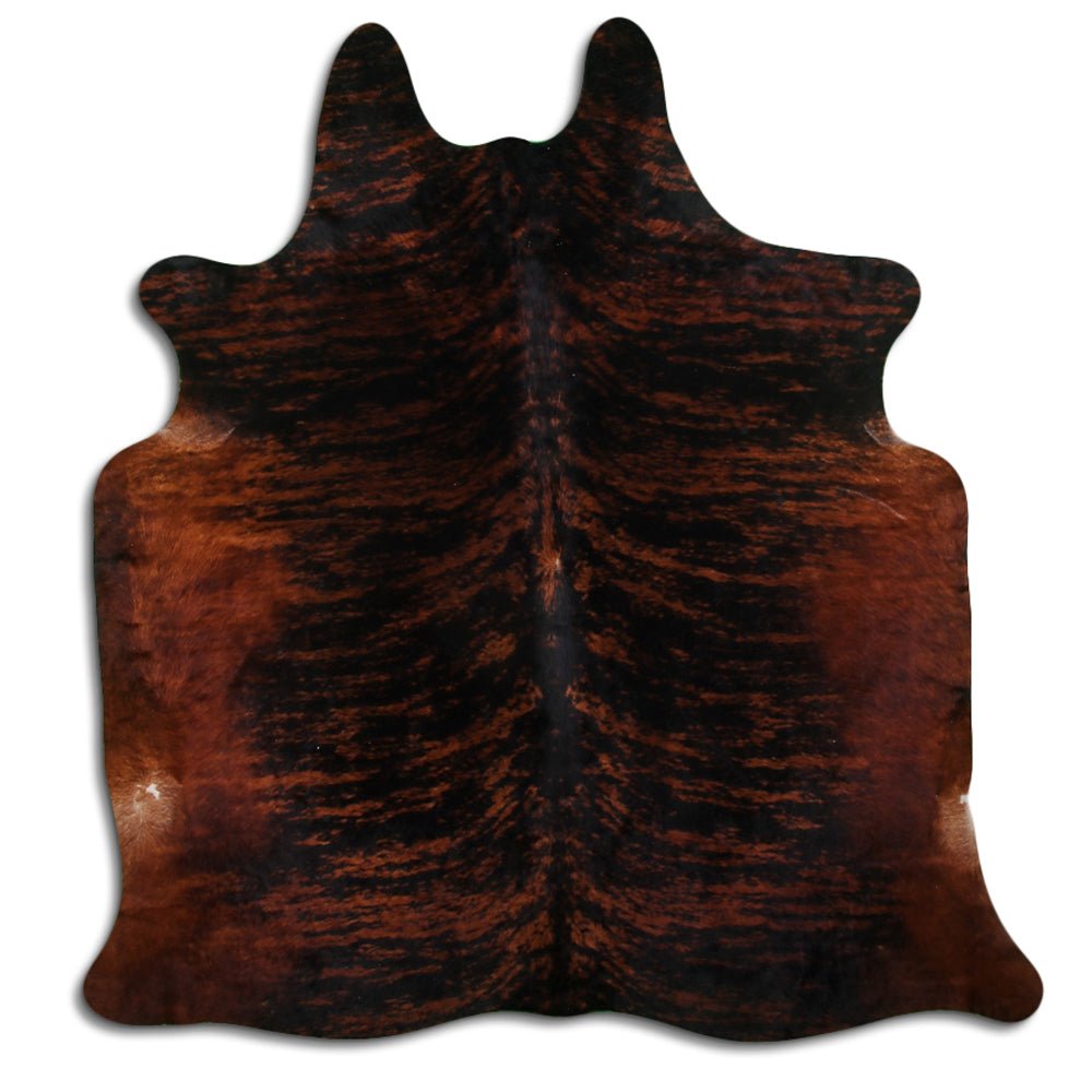 8 Ft X 7 Ft Genuine Brazilian Cowhide Skin Rug by Hilason | Hair-On Leather Home Décor Carpet