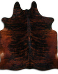 8 Ft X 7 Ft Genuine Brazilian Cowhide Skin Rug by Hilason | Hair-On Leather Home Décor Carpet