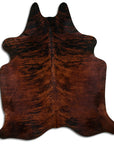 8 Ft X 7 Ft Genuine Brazilian Cowhide Skin Rug by Hilason | Hair-On Leather Home Décor Carpet