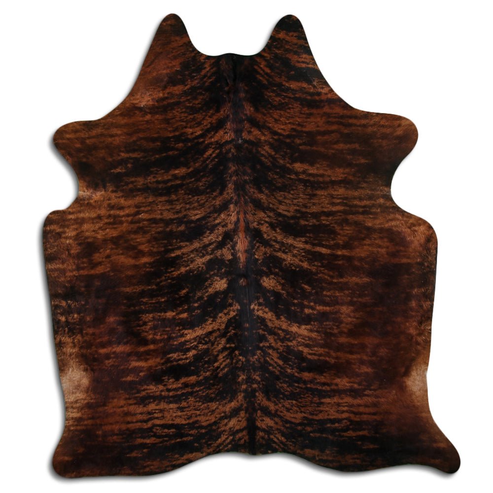 7.5 Ft X 6.5 Ft Genuine Brazilian Cowhide Skin Rug by Hilason | Hair-On Leather Home Décor Carpet
