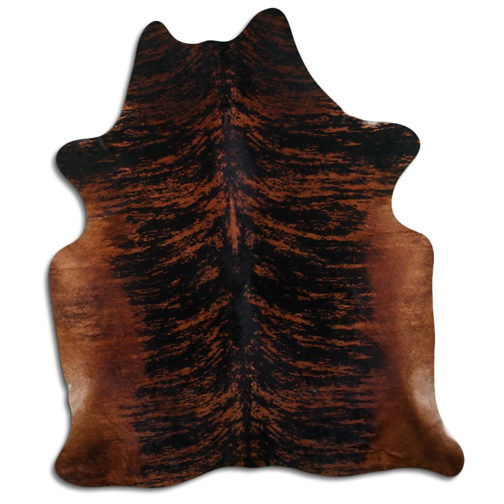 7.5 Ft X 6.5 Ft Genuine Brazilian Cowhide Skin Rug by Hilason | Hair-On Leather Home Décor Carpet