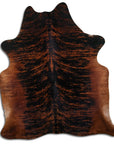 7.5 Ft X 6.5 Ft Genuine Brazilian Cowhide Skin Rug by Hilason | Hair-On Leather Home Décor Carpet
