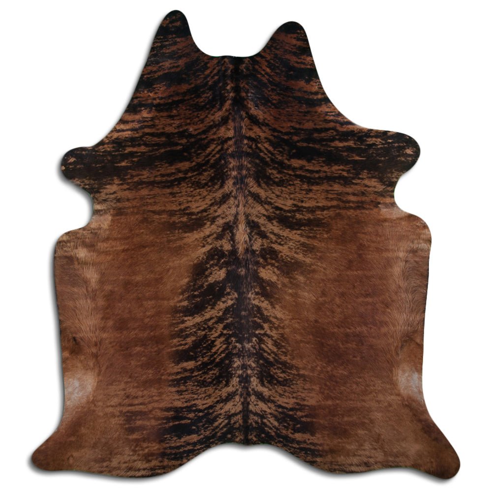 8 Ft X 7 Ft Genuine Brazilian Cowhide Skin Rug by Hilason | Hair-On Leather Home Décor Carpet