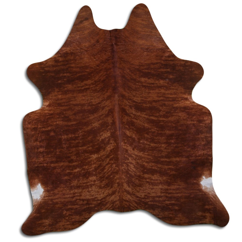 8 Ft X 7 Ft Genuine Brazilian Cowhide Skin Rug by Hilason | Hair-On Leather Home Décor Carpet