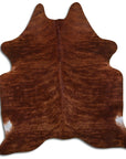 8 Ft X 7 Ft Genuine Brazilian Cowhide Skin Rug by Hilason | Hair-On Leather Home Décor Carpet