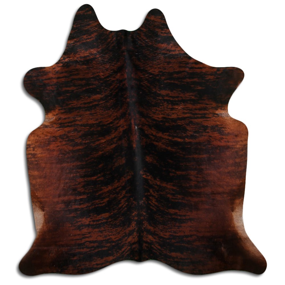 7.5 Ft X 6.5 Ft Genuine Brazilian Cowhide Skin Rug by Hilason | Hair-On Leather Home Décor Carpet
