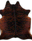 7.5 Ft X 6.5 Ft Genuine Brazilian Cowhide Skin Rug by Hilason | Hair-On Leather Home Décor Carpet