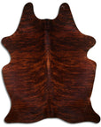 Genuine Brazilian Cowhide Rug 8.5 By 7.5 Feet Hair On Leather Decor