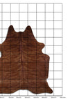 Genuine Brazilian Cowhide Rug 8.5 By 7.5 Feet Hair On Leather Decor