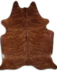 Genuine Brazilian Cowhide Rug 8.5 By 7.5 Feet Hair On Leather Decor