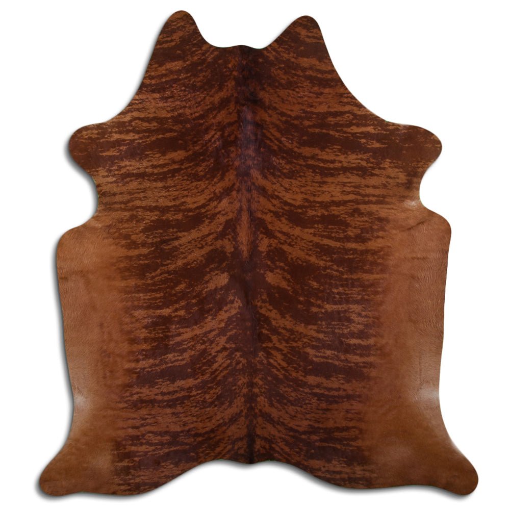 7.5 Ft X 6.5 Ft Genuine Brazilian Cowhide Skin Rug by Hilason | Hair-On Leather Home Décor Carpet