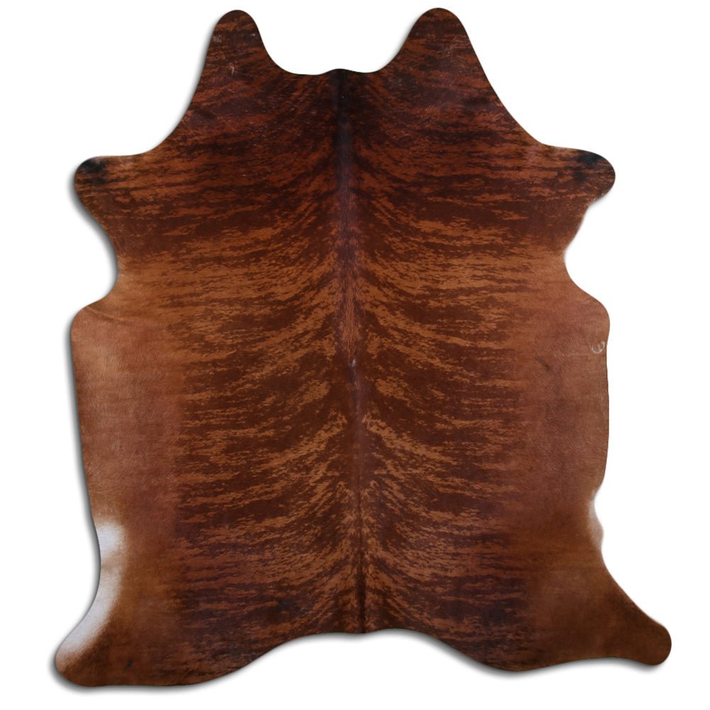 8 Ft X 7 Ft Genuine Brazilian Cowhide Skin Rug by Hilason | Hair-On Leather Home Décor Carpet