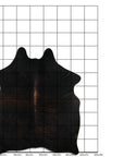 Premium Handcrafted Cowhide Rug With Hair On Leather Finish For Contemporary Living