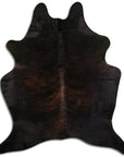 9 Ft X 7.5 Ft Genuine Brazilian Cowhide Skin Rug by Hilason | Hair-On Leather Home Décor Carpet
