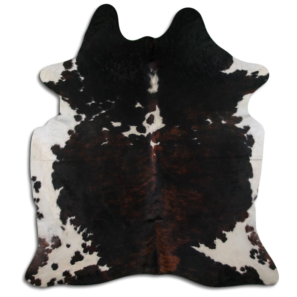 7.5 Ft X 6.5 Ft Genuine Brazilian Cowhide Skin Rug by Hilason | Hair-On Leather Home Décor Carpet