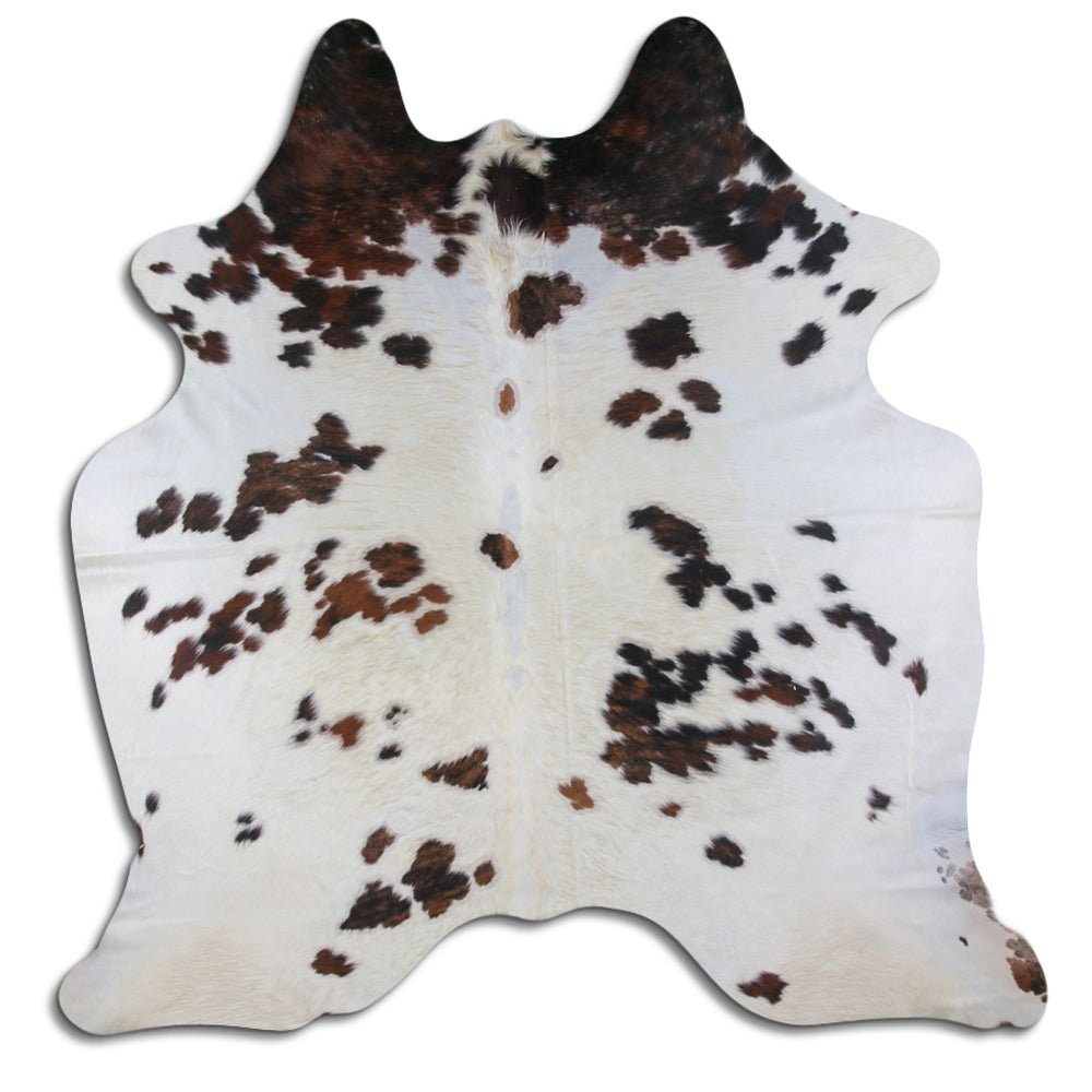 7.5 Ft X 7 Ft Genuine Brazilian Cowhide Skin Rug by Hilason | Hair-On Leather Home Décor Carpet