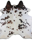 7.5 Ft X 7 Ft Genuine Brazilian Cowhide Skin Rug by Hilason | Hair-On Leather Home Décor Carpet