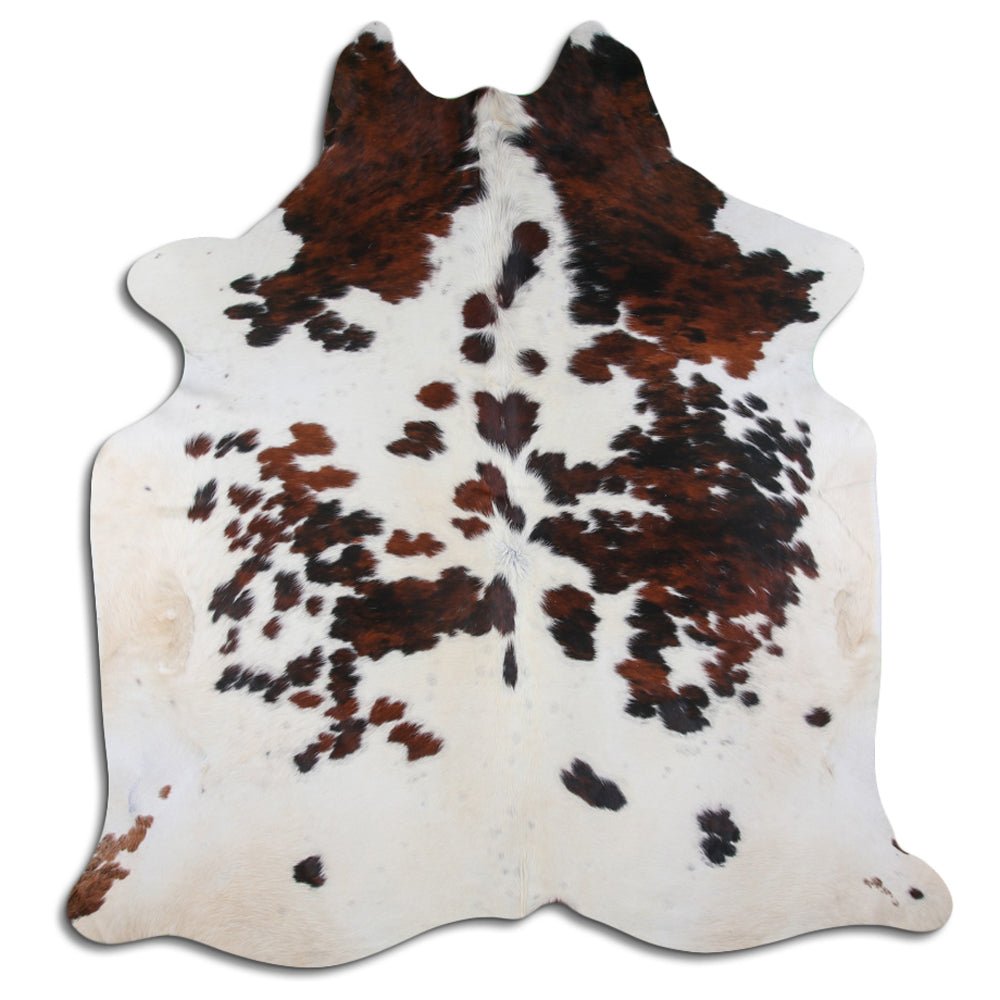 8 Ft X 7 Ft Genuine Brazilian Cowhide Skin Rug by Hilason | Hair-On Leather Home Décor Carpet