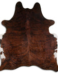 9 Ft X 7 Ft Genuine Brazilian Cowhide Skin Rug by Hilason | Hair-On Leather Home Décor Carpet