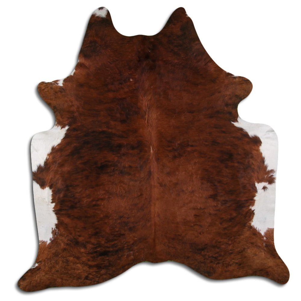 8 Ft X 7.5 Ft Genuine Brazilian Cowhide Skin Rug by Hilason | Hair-On Leather Home Décor Carpet