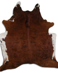 7 Ft X 6 Ft Genuine Brazilian Cowhide Skin Rug by Hilason | Hair-On Leather Home Décor Carpet