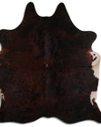 Genuine Brazilian Cowhide Rug 8.5 By 7.5 Feet Hair On Leather Decor