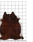 8 Ft X 7 Ft Genuine Brazilian Cowhide Skin Rug by Hilason | Hair-On Leather Home Décor Carpet