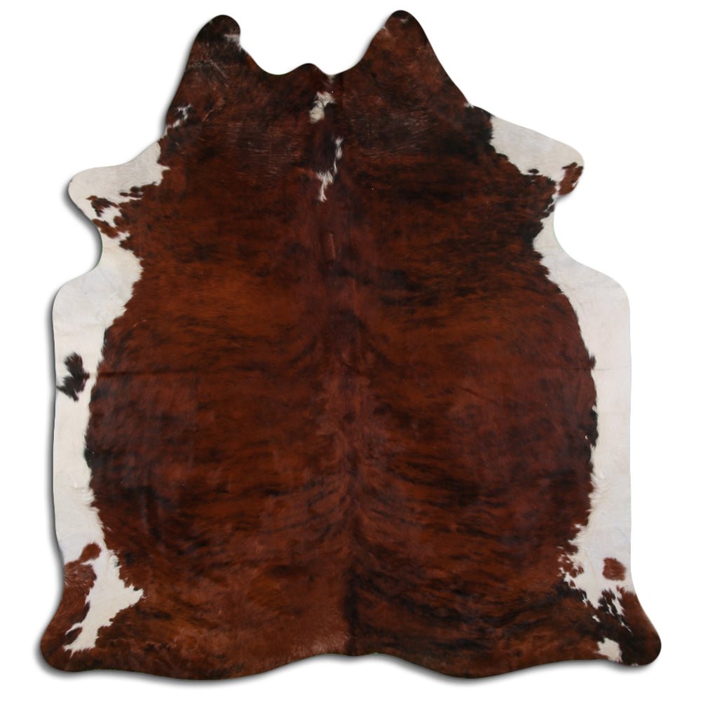 8 Ft X 7 Ft Genuine Brazilian Cowhide Skin Rug by Hilason | Hair-On Leather Home Décor Carpet