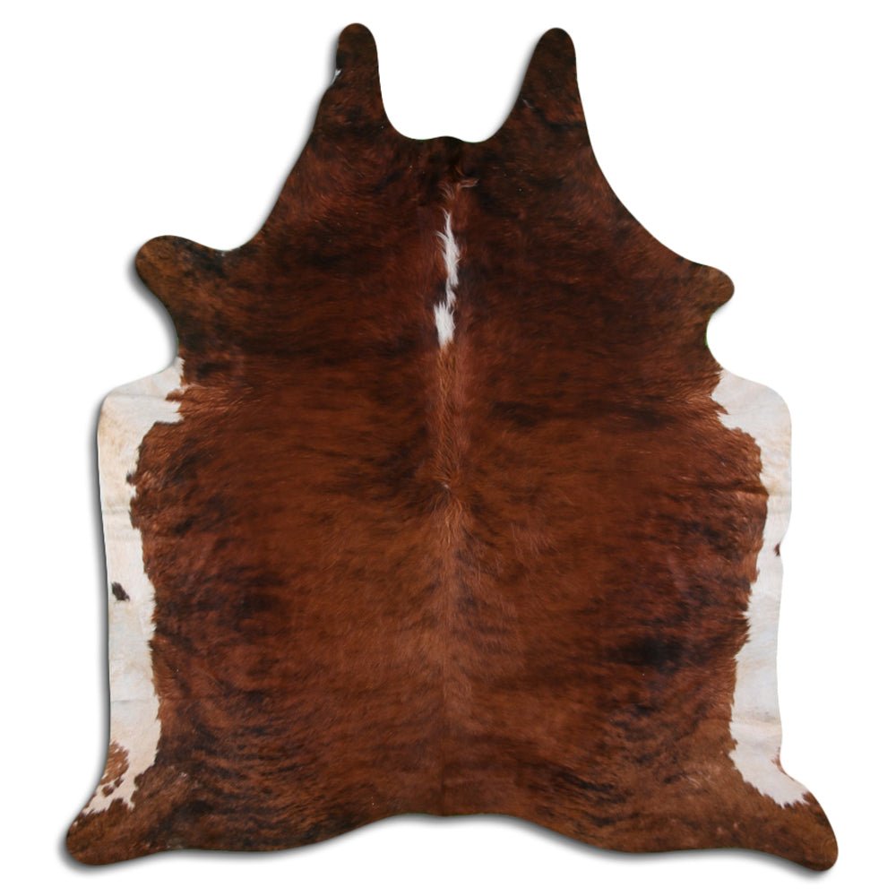 8 Ft X 7 Ft Genuine Brazilian Cowhide Skin Rug by Hilason | Hair-On Leather Home Décor Carpet