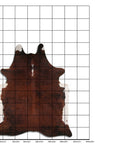 Premium Handcrafted Cowhide Rug With Hair On Leather Finish For Contemporary Living