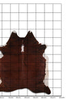 Premium Handcrafted Cowhide Rug With Hair On Leather Finish For Contemporary Living