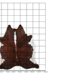 7.5 Ft X 7 Ft Genuine Brazilian Cowhide Skin Rug by Hilason | Hair-On Leather Home Décor Carpet