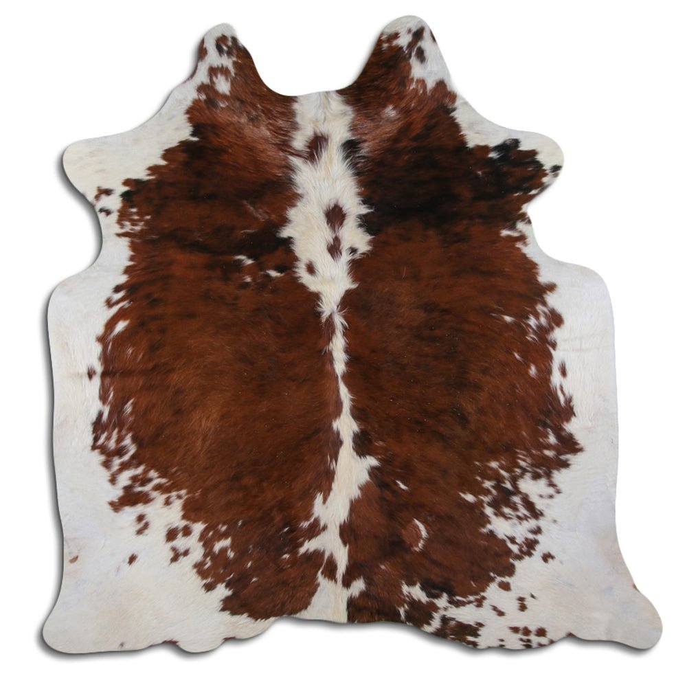 7 Ft X 7 Ft Genuine Brazilian Cowhide Skin Rug by Hilason | Hair-On Leather Home Décor Carpet
