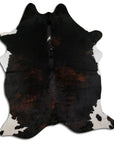 8 Ft X 7 Ft Genuine Brazilian Cowhide Skin Rug by Hilason | Hair-On Leather Home Décor Carpet