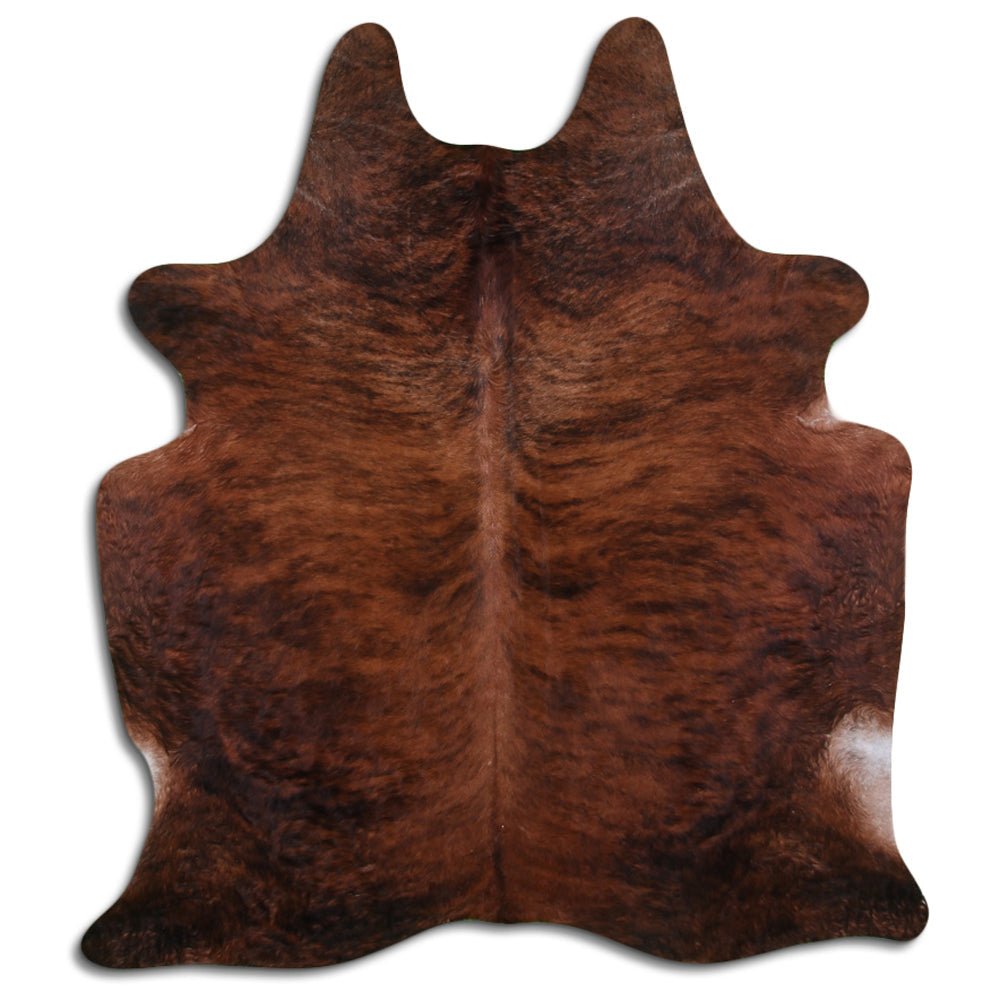 7.5 Ft X 6.5 Ft Genuine Brazilian Cowhide Skin Rug by Hilason | Hair-On Leather Home Décor Carpet