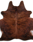 7.5 Ft X 6.5 Ft Genuine Brazilian Cowhide Skin Rug by Hilason | Hair-On Leather Home Décor Carpet