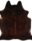 8 Ft X 7 Ft Genuine Brazilian Cowhide Skin Rug by Hilason | Hair-On Leather Home Décor Carpet