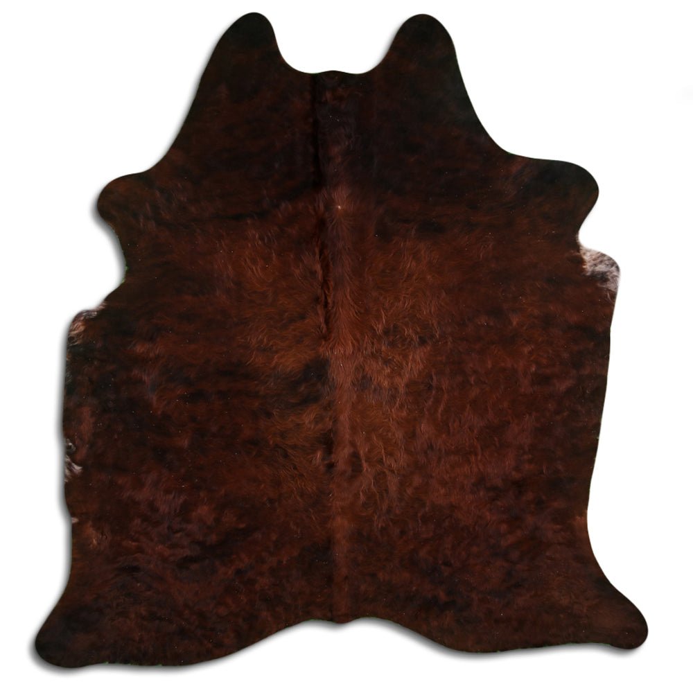 7.5 Ft X 6.5 Ft Genuine Brazilian Cowhide Skin Rug by Hilason | Hair-On Leather Home Décor Carpet
