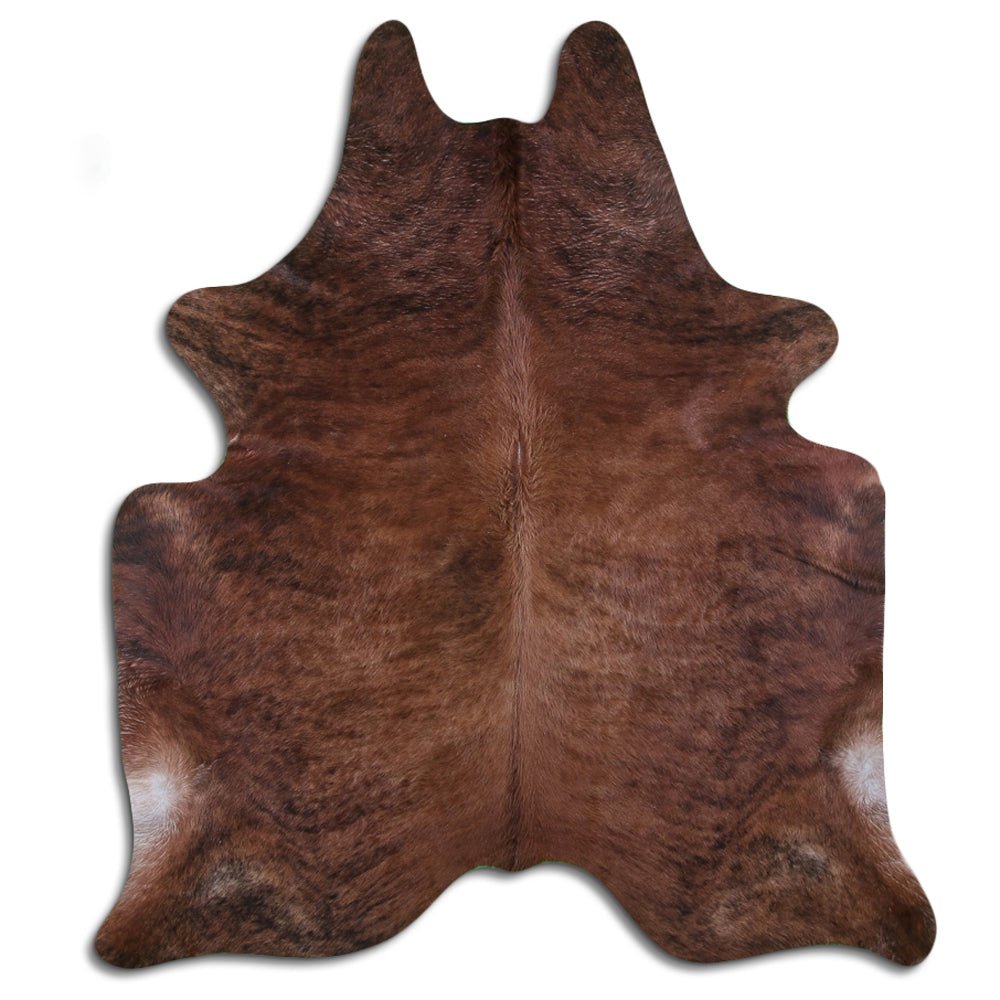 8.5 Ft X 7 Ft Genuine Brazilian Cowhide Skin Rug by Hilason | Hair-On Leather Home Décor Carpet