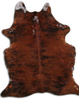 8 Ft X 7 Ft Genuine Brazilian Cowhide Skin Rug by Hilason | Hair-On Leather Home Décor Carpet