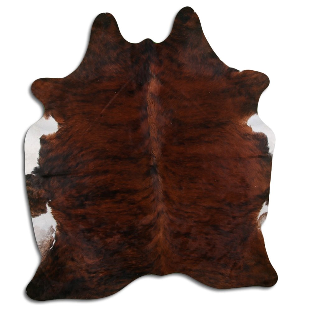 7.5 Ft X 6.5 Ft Genuine Brazilian Cowhide Skin Rug by Hilason | Hair-On Leather Home Décor Carpet